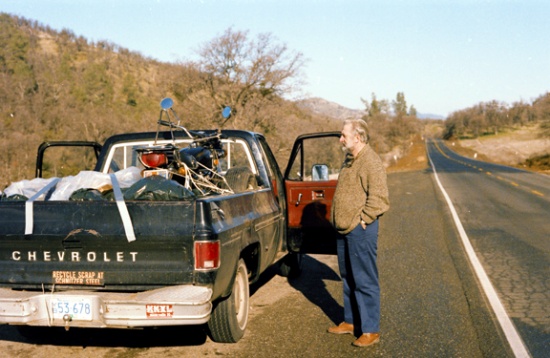 Truck near Calistoga, CA