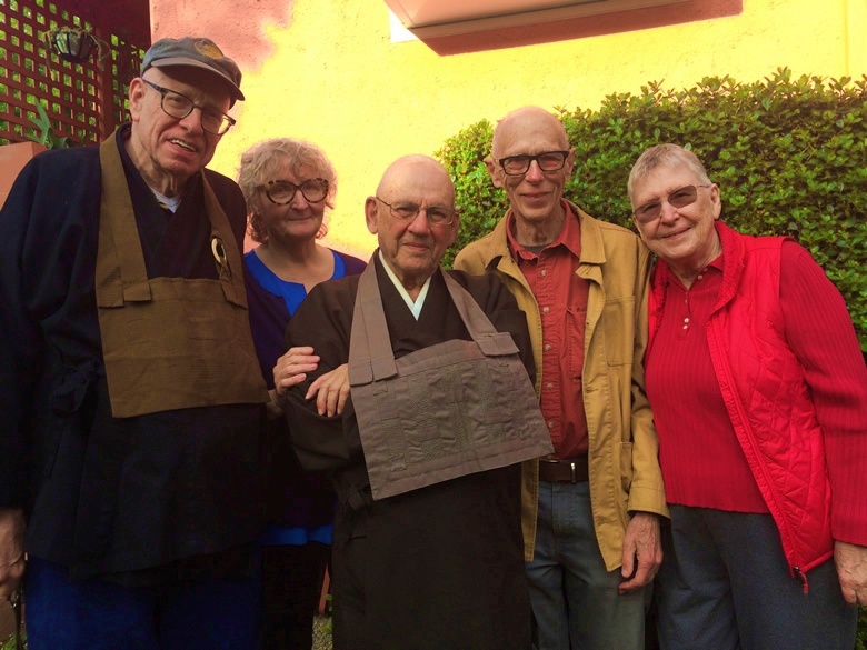 Michael and Barbara Wenger, Mel Weitsman, Peter and Jane